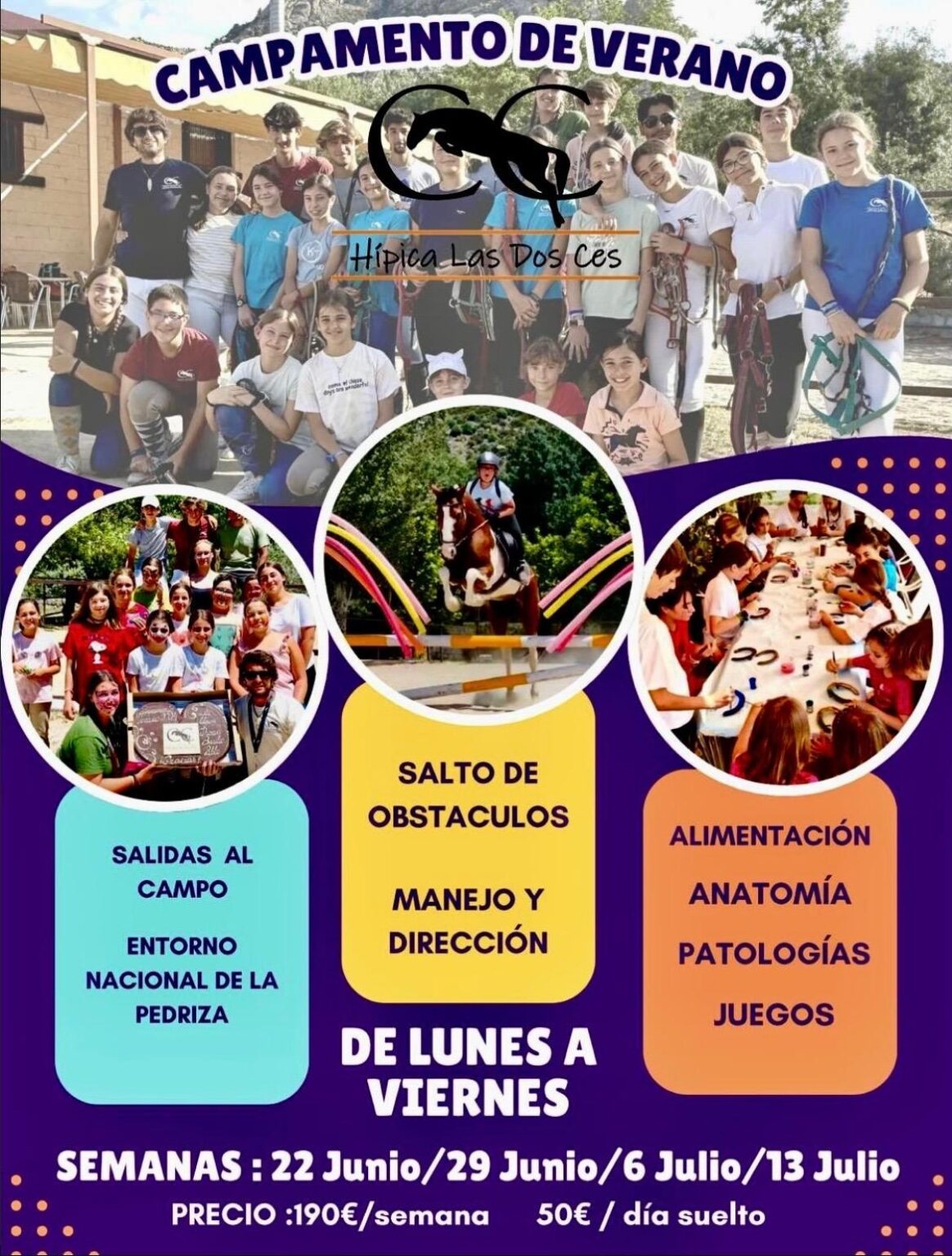 Un buen campamento no es aparcar a los peques: es enseñar, ilusionar y acompañar. Lo difícil es dar cabida a todas las edades y niveles manteniendo seguridad, diversión y aprendizaje real. Aquí los grupos se organizan por tramos de edad y nivel, con monitores titulados y planificación diaria.